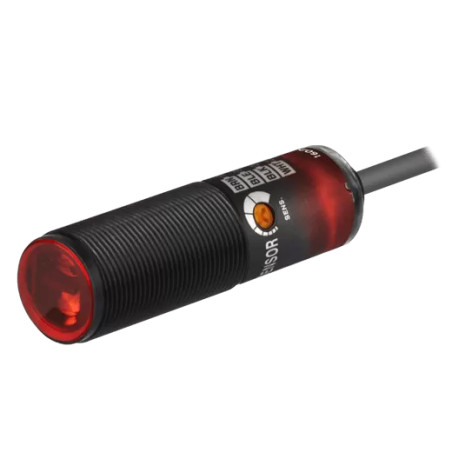 Autonics BRQP100-DDTA-P ,Ebat M18x65mm,Ölçüm 10cm,Çıkış PNP-NO NC,Besleme 10v..30vdc,4-Kablo 2mt,Cisim Fotosel