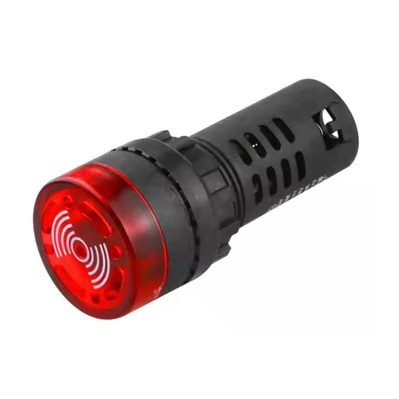 Cat AD16-22SM1 ,Montaj 22mm,Kırmızı-24vac dc,Ses 90dB,M22 Buzzer Siren