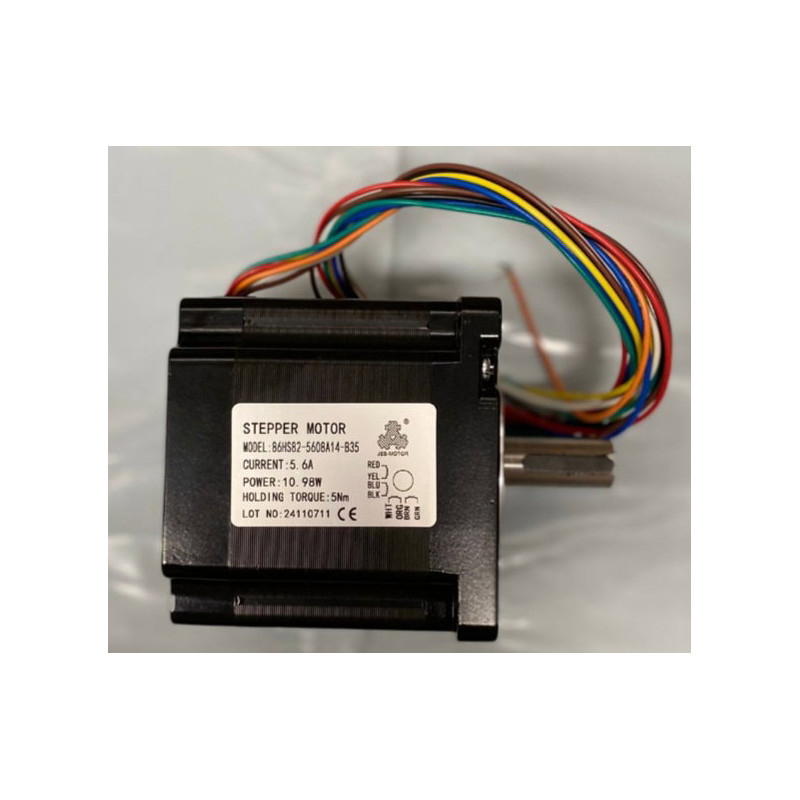 Jss-Motor 86HS82-560BA14-B35 ,Nema34,Ebat 86x86mm,Güç 4.5nM 6-Amper,Step Motor