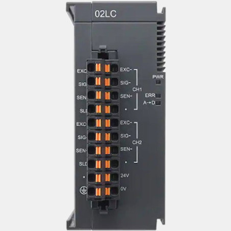 Delta AS02LC-A ,Besleme 24vdc,Giriş 2-LC Loadcell,Plc Ek Genişleme Ağırlık Modül