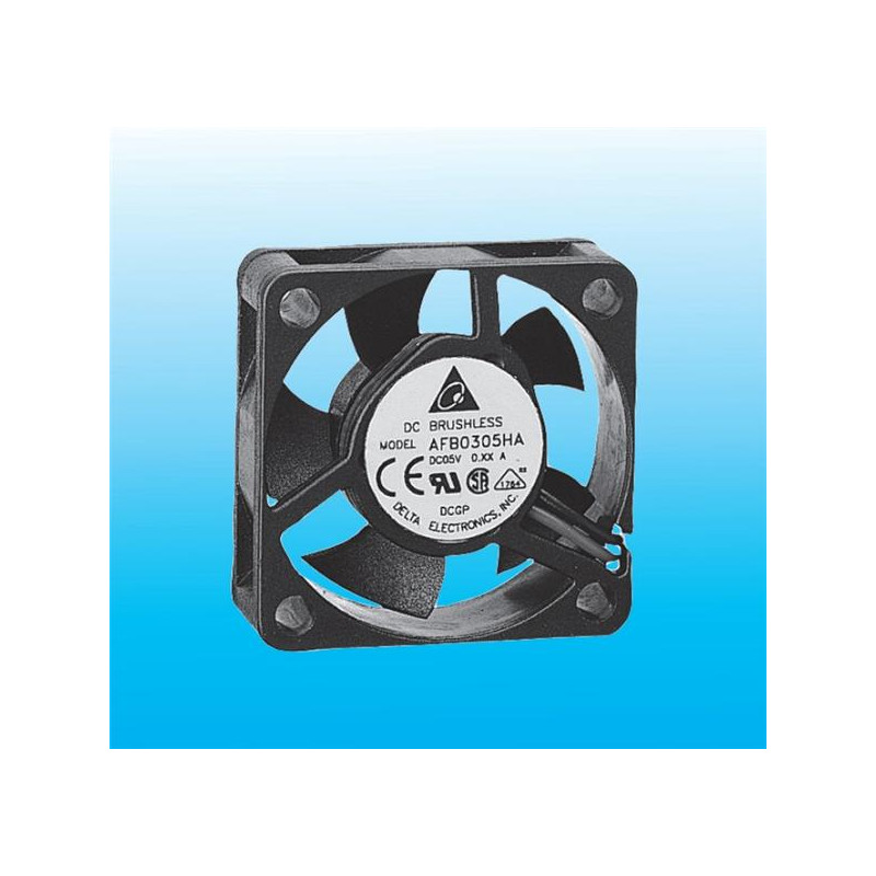 Delta ASB0305HA-D ,Ebat 30x10mm,Besleme 5vdc 0.10A 0.8W,Hava 3.5-Cfm,2-Kablo Fan