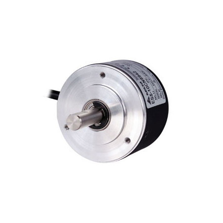 Delta ES5-11CN6942 ,Gövde 50mm,Mil 6 mm,Besleme 12..24vdc,1024 Pals,Çıkış 6-NPN,8-Kablo Enkoder