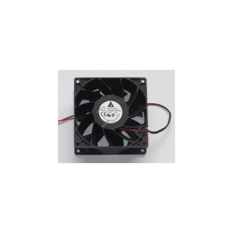Delta FFB0912HHE ,Ebat 92x38mm,Besleme 12vdc 0.35A 4.2W,Hava 71-Cfm,2-Kablo Fan