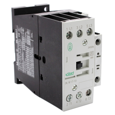 Eaton DILM17-10 24V ,Bobin 24vac,Güç 7.5kw 17 Amper,Kontak-3P 1A,Kontaktör