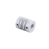Eltra G20A6-6X6 ,Ebat M20x20mm,Delik 6 6mm,Alüminyum Kaplin