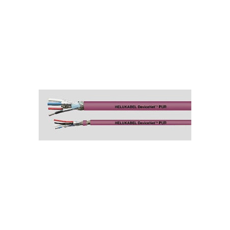 Helukabel PUR-1x2xAWG24 1x2xAWG22 ,4-Damar Çok Telli,Blendajlı Örgülü,DeviceNet Kablo