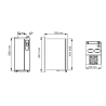 Inovance MDBUN-60-5T-INT ,110kw 750vdc 60 Amper,Fren Ünite