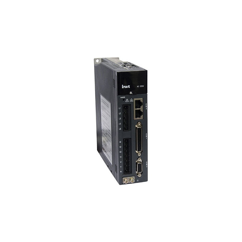 Invt SV-DA200-0R7-2-E0 ,DA200,Güç 0.75kw 750w 220vac,1 Faz MonoFaz,Pulse Tip,Servo Motor Sürücü