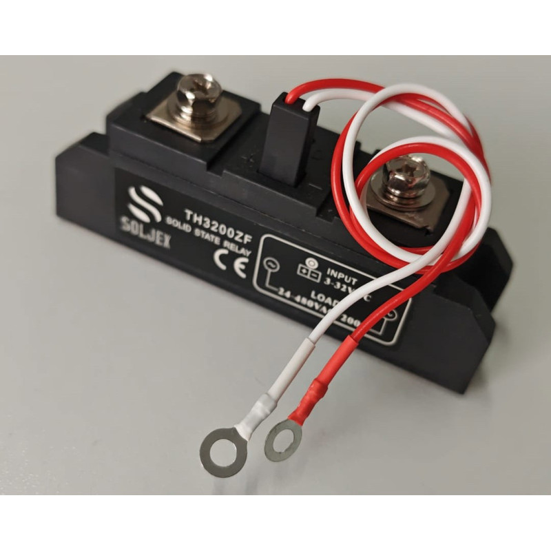 Soljex TH3200ZF ,Güç 1x480vac 200 Amper,Kontrol 3v..30vdc,1-Faz,Dc-Ac,Solid State Röle