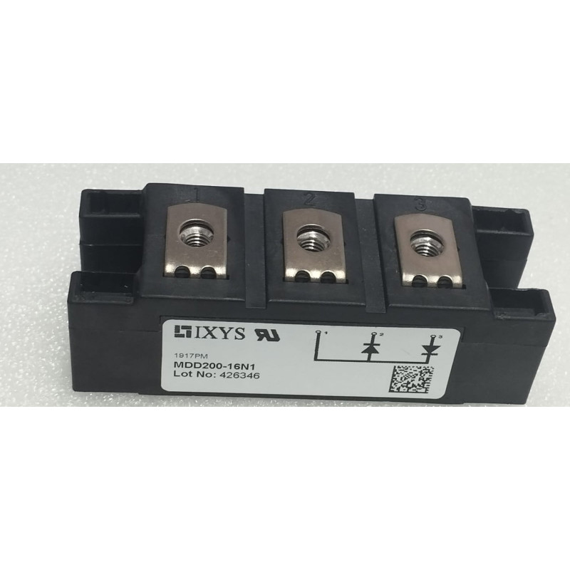Ixys MDD200-16N1 ,1600v 2x224 Amper,Diyot Modül