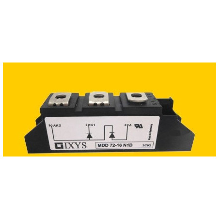 Ixys MDD72-16N1B ,1600V 2x100 Amper,Diyot Modül