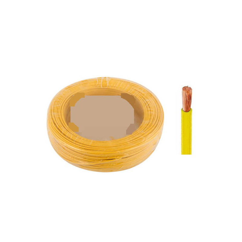 Seval H50V-K 0.50-SR ,Kesit 0.50mm ,1-Damar Çok Telli,Sarı 1mt NYAF Kablo