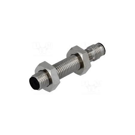 Omron E2B-S08KS02-MC-B1 ,Ebat M8x45mm,Ölçüm 2mm,Çıkış PNP-NO,Besleme 10v..30vdc,Soket M8 3pin,Endüktif Metal Sensör