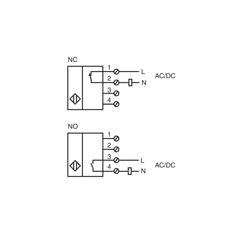 PepperlFuchs NBN40-U1-UU ,Ebat 118x40x40mm,Ölçüm 40mm,Çıkış AC DC-NO NC,Besleme 24v..220vac dc,Terminal Bağlantı,Endüktif Sensör