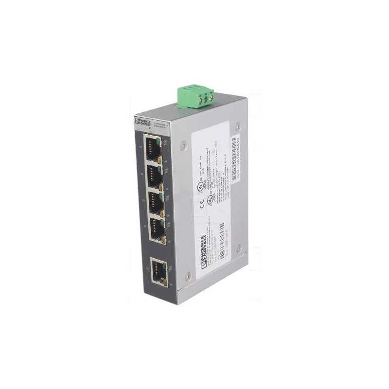 Phoenix FL-SWITCH-SFNB-5TX ,Ray Tip,Besleme 24vdc,5-Port,100-Mbit,Ethernet Hub