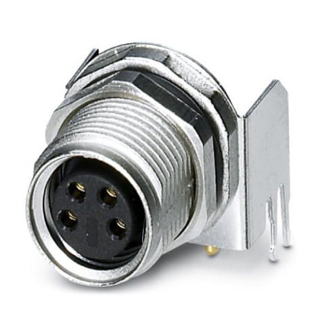 Phoenix SACC-DSI-M8FS-4CON-M10-L90-SH ,Açılı M8 4pin,Dişi,Pcb Soket Konnektör