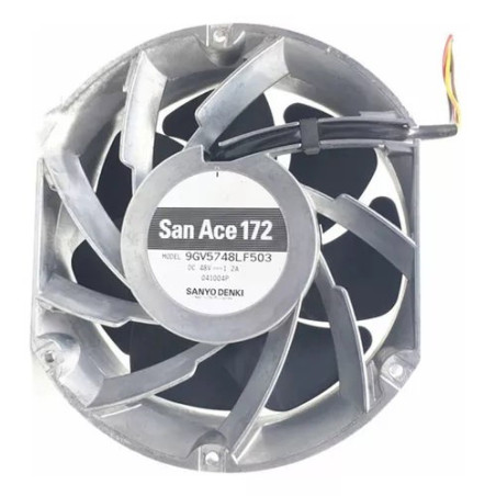 Sanyo 9GV5748LF503 ,Ebat 172x150x51mm,Besleme 48vdc 2.0A 90W,Hava 170-Cfm,4-Kablo Fan