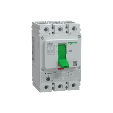 Schneider G25B3A250 ,GoPact,3-Faz 3-Kutup,250 Amper 25kA, 70 Ayarlı,Termik Şalter Devre Kesici