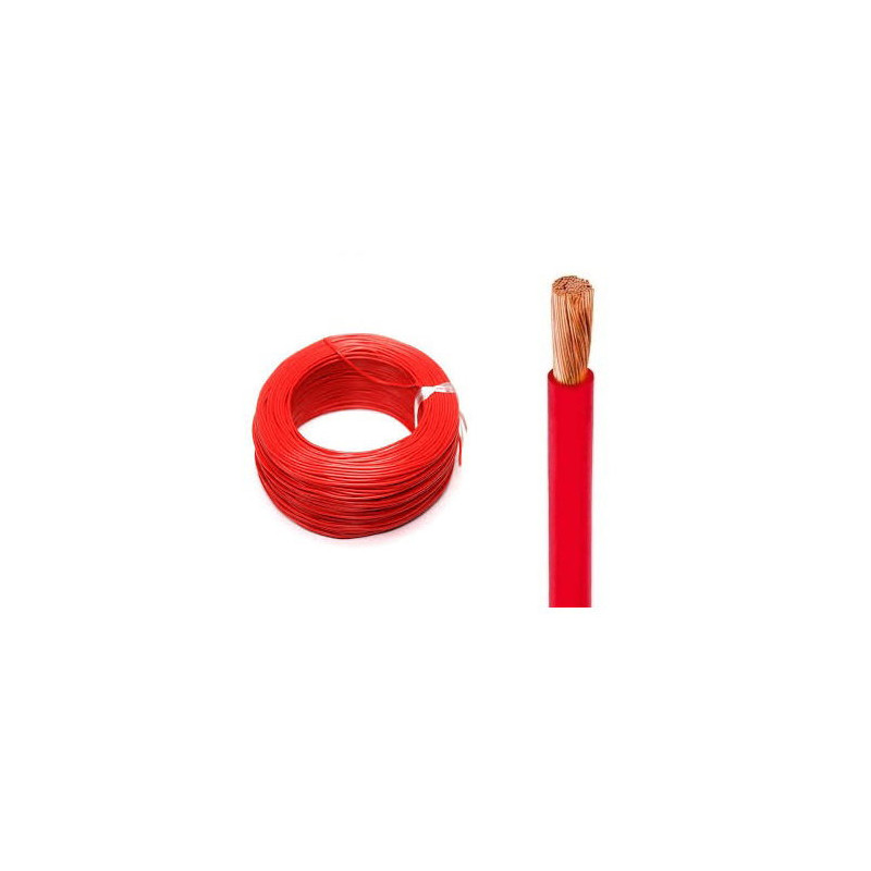 Seval H50V-K 1-KR ,Kesit 1mm ,1-Damar Çok Telli,Kırmızı 1mt NYAF Kablo