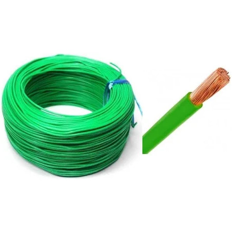 Seval H50V-K 0.50-YŞ ,Kesit 0.50mm ,1-Damar Çok Telli,Yeşil 1mt NYAF Kablo
