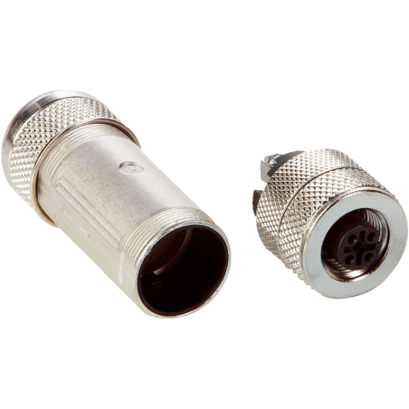 Sick DOS-1205-GQ 6021353 ,Gövde Düz-12mm,M12 5pin Dişi,Soket Konnektör