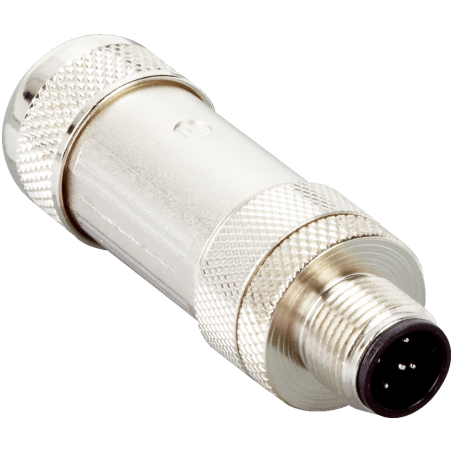 Sick STE-1205-GQ 6021354 ,Gövde Metal Düz-12mm,M12 5pin Erkek,Soket Konnektör