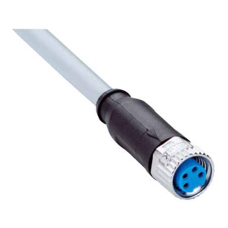 Sick YF8U14-050VA3XLEAX 2095889 ,Soket Düz M8-4pin Dişi,Kablo Pvc-5mt,Sensör Kablo