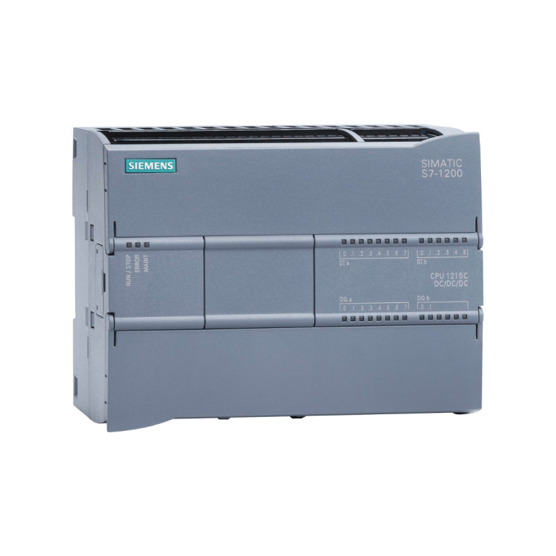 Siemens CPU1215C ,Besleme 24vdc,Giriş 14-Dijital 2-Analog,Çıkış 10-PNP 2-Analog,Plc Cpu Modül