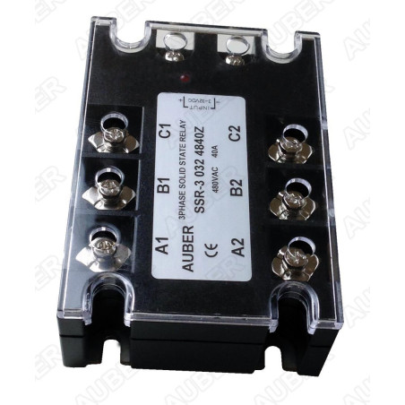 Soljex SSR-3PH-150DA-H ,Güç 3x480vac 125 Amper,Kontrol 3v..30vdc,3-Faz,Dc-Ac,Solid State Röle