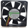 Sunon KDE2406PHV3-A ,Ebat 60x15mm,Besleme 24vdc 0.03A 0.7W,Hava 15-Cfm,3-Kablo Fan