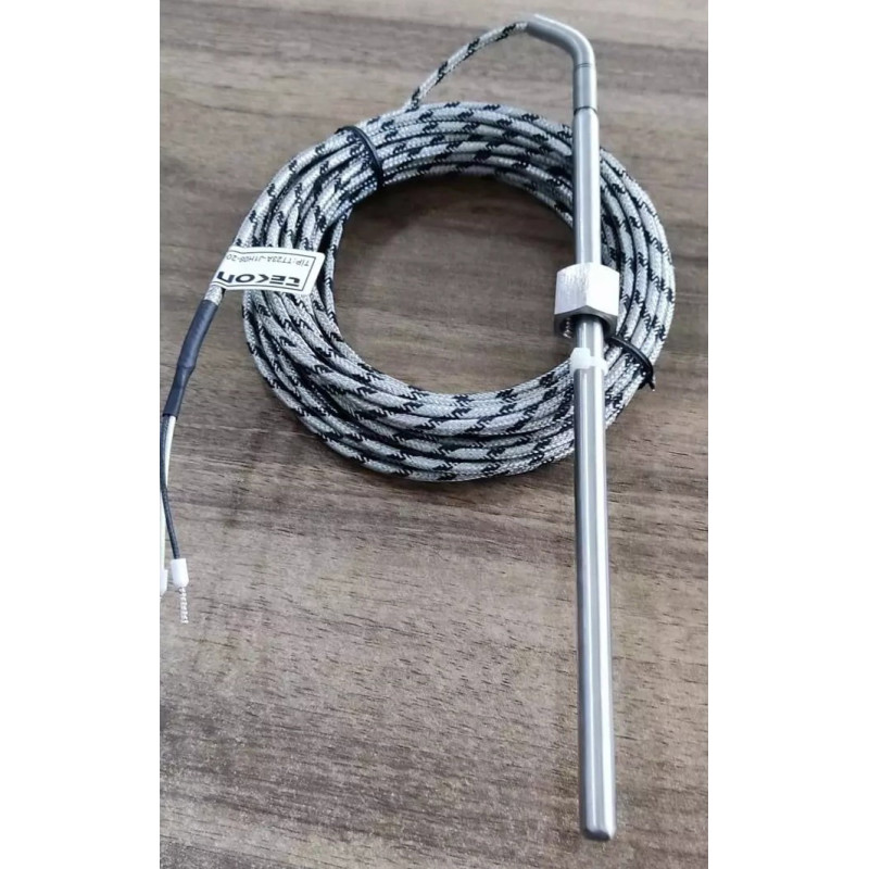 Tekon TT23-J108-15-3CCB ,Çap 8mm,Boy 15cm,Kablo 3mt,TC-J,Bayonet Isı Sensör