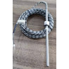 Tekon TT23-J108-15-3CCB ,Çap 8mm,Boy 15cm,Kablo 3mt,TC-J,Bayonet Isı Sensör