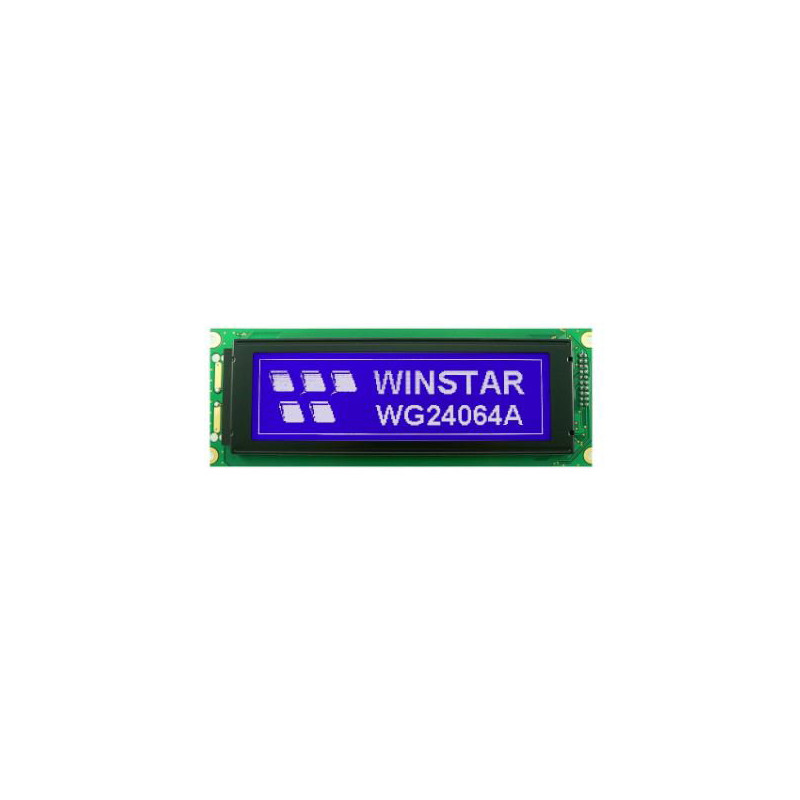Winstar WG24064A-TMI-TZ , 240x64 ,Mavi Led,Grafik LCD