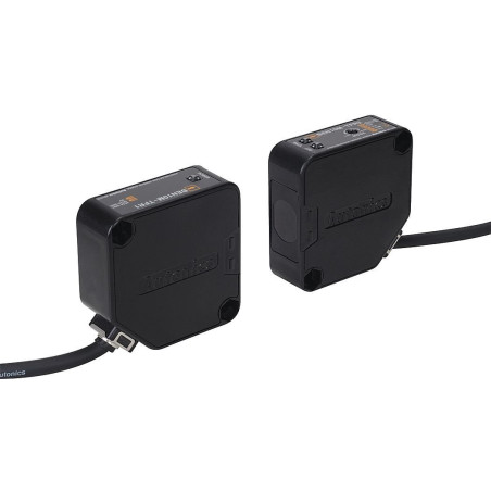 Autonics BEN10M-TFR ,Ebat 50x50x18mm,Ölçüm 10mt,Çıkış Kontak-1A1K,Besleme 24v..220vac dc,5-Kablo 2mt,Karşılıklı Fotosel