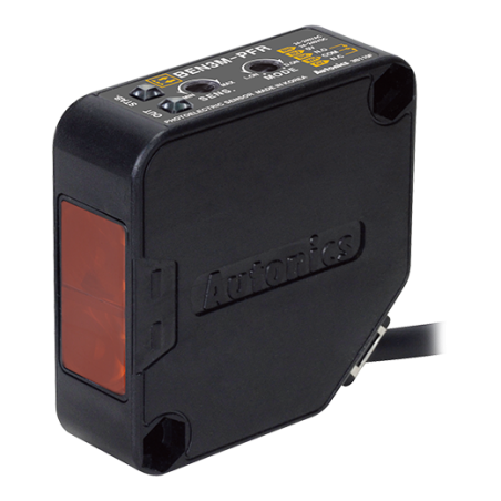 Autonics BEN3M-PFR ,Ebat 50x50x18mm,Ölçüm 5mt,Çıkış Kontak-1A1K,Besleme 24v..220vac dc,5-Kablo 2mt,Reflektör Fotosel