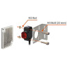 Autonics BH4M-PDT ,Ebat 35x35x15mm,Ölçüm 4mt,Çıkış PNP NPN-NO NC,Besleme 12..24vdc,4-Kablo 2mt,Reflektör Fotosel
