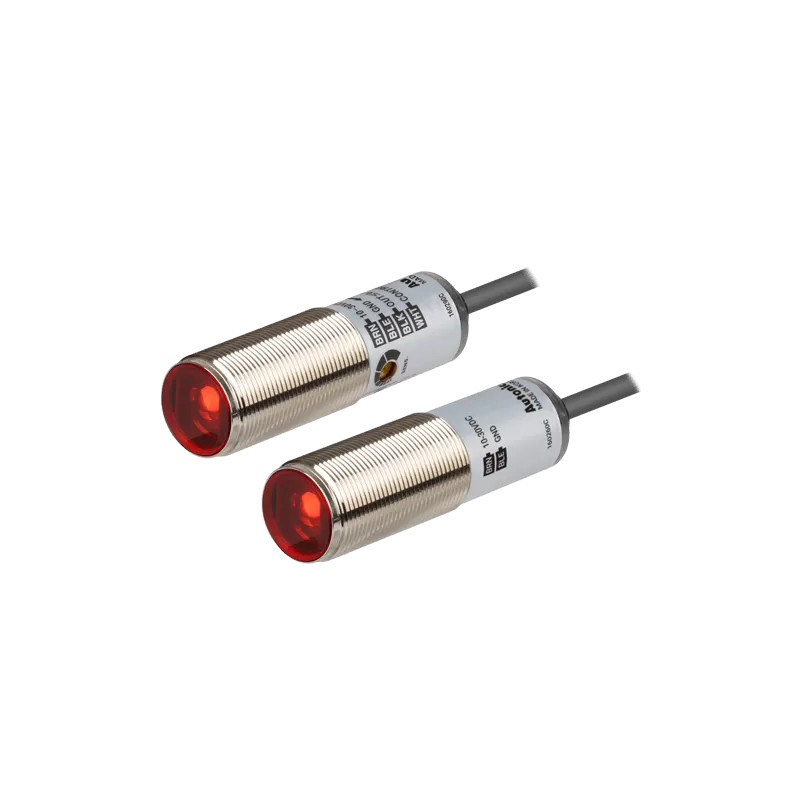 Autonics BRQM20M-TDTA-P ,Ebat M18x65mm,Ölçüm 20mt,Çıkış PNP-NO NC,4-Kablo 2mt,Karşılıklı Fotosel