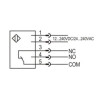 Autonics BX700-DFR-T ,Ebat 80x68x26mm,Ölçüm 70cm,Çıkış Kontak-1A1K,Besleme 24v..220vac dc,Zamanlı,Terminal Bağlantı,Cisim Fotose