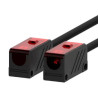 Autonics BY500-TDT1-2 ,Ebat 40x20x20mm,Ölçüm 50cm,Çıkış NPN-NO,Besleme 10v..30vdc,3-Kablo 2mt,Karşılıklı Fotosel