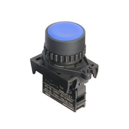Autonics S2PR-P1BAM ,Montaj 22mm,Kontak 1A,Mavi Yaylı,M22 Buton