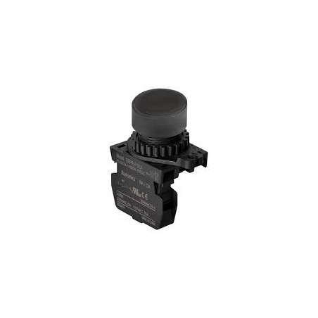 Autonics S2PR-P1KAM ,Montaj 22mm,Kontak-1A,Siyah Yaylı,M22 Buton