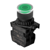 Autonics S2PR-P3GALM ,Montaj 22mm,Kontak-1A,Yeşil-220v Yaylı,M22 Buton