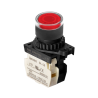 Autonics S2PR-P3RBD ,Montaj 22mm,Kontak-1K,Kırmızı-24v Yaylı,M22 Buton
