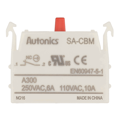 Autonics SA-CBM ,Kontak 1K,M22 Buton,Yedek Kontak