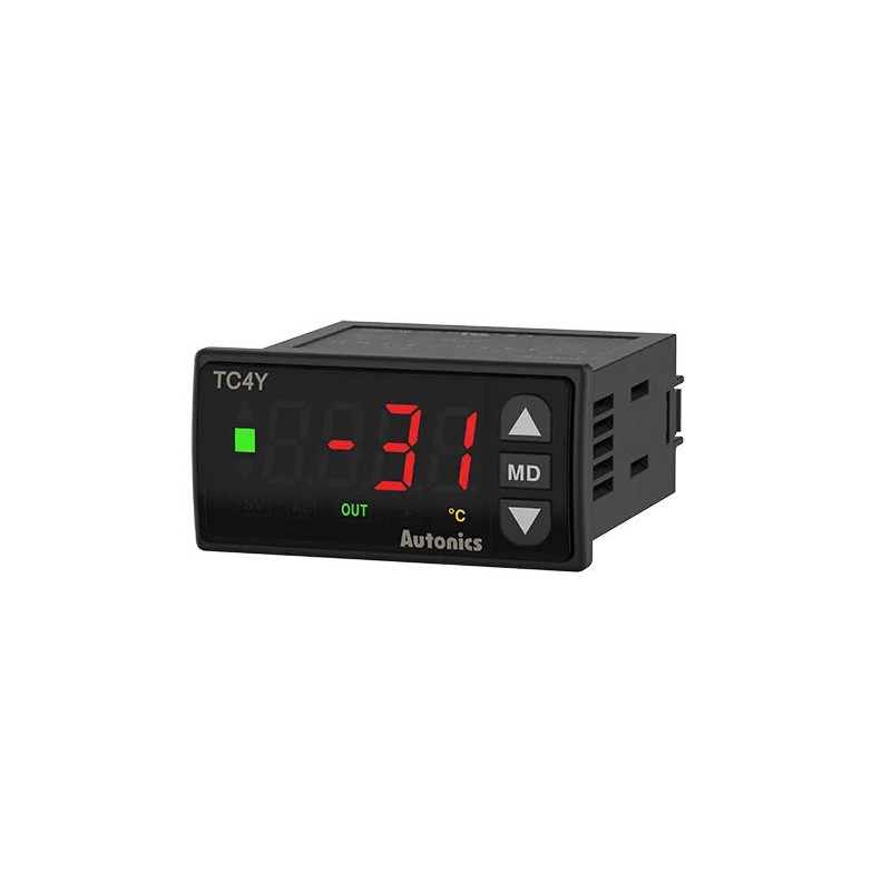 Autonics TC4Y-14R ,Ebat 72x36mm,Besleme 110v..220vac,Sensör PT100 TC,Çıkış Röle Ssr,Isı Kontrol Termostat