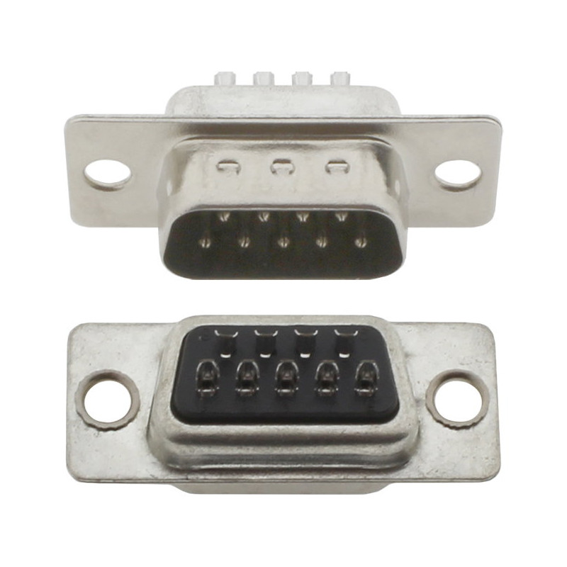Connfly DS1033-09MUNSISS ,9pin,Kablo Düz,Erkek Dsub Port