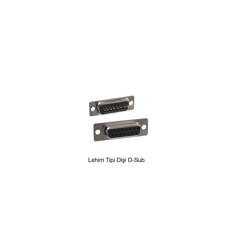 Connfly DS1033-15FUNSISS ,15pin,Kablo Düz,Dişi Dsub Port