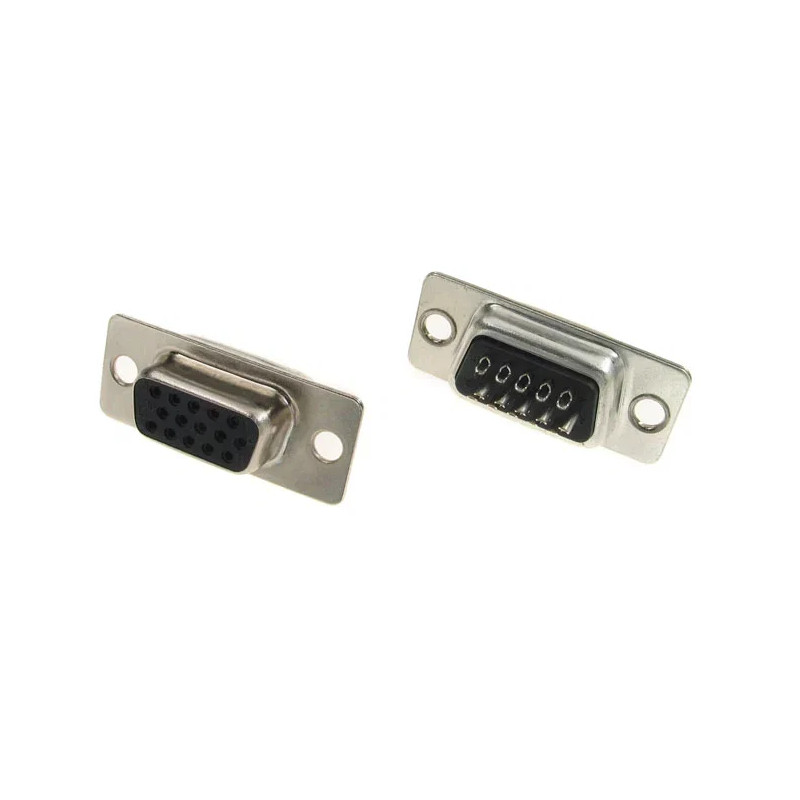 Connfly DS1035-15FBNSISS ,15pin,3x5,Kablo Düz,Dişi Dsub Port