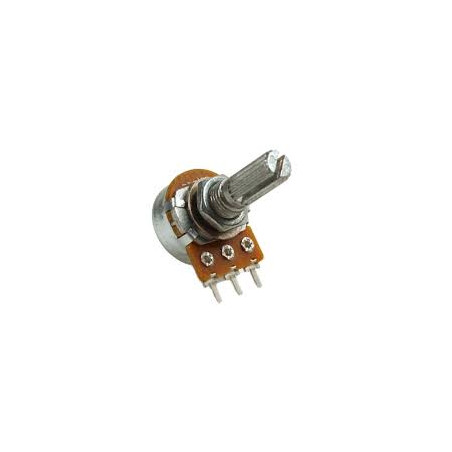 Çin WH148-1A-2 ,Montaj 8mm,10k 0.5w,Tek Tur,Metal Potansiyometre