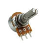 Çin WH148-1A-2 ,Montaj 8mm,10k 0.5w,Tek Tur,Metal Potansiyometre